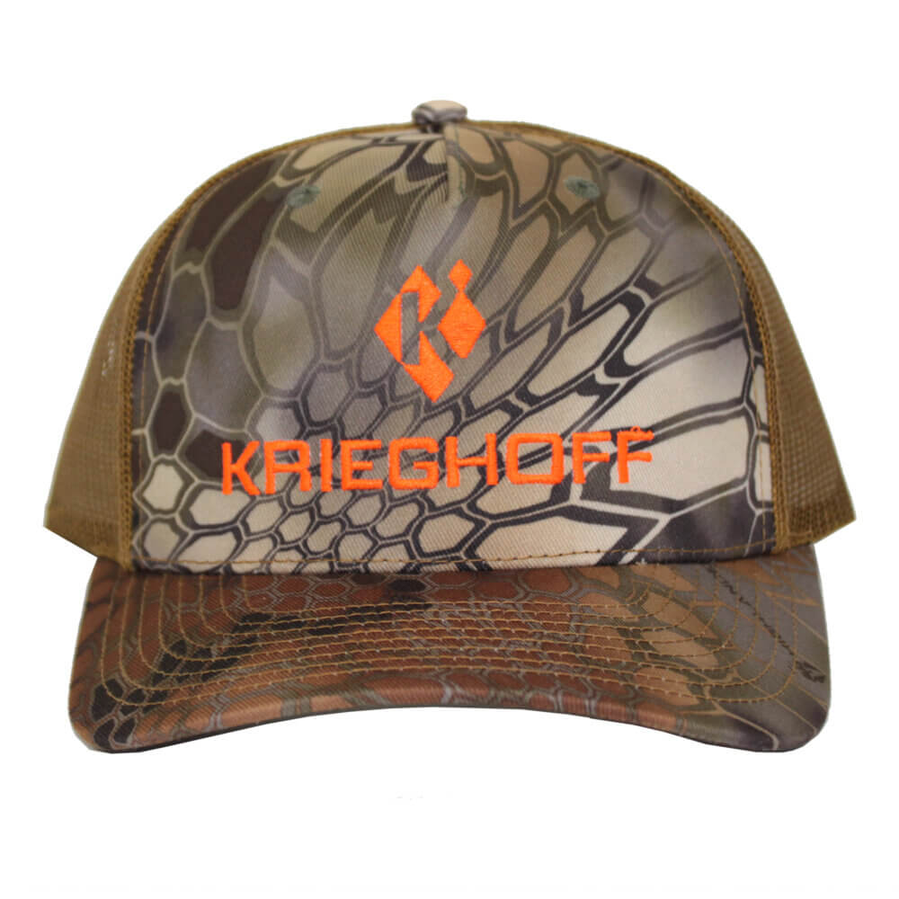 Hat, Richardson Trucker, Kryptek Highland Brown